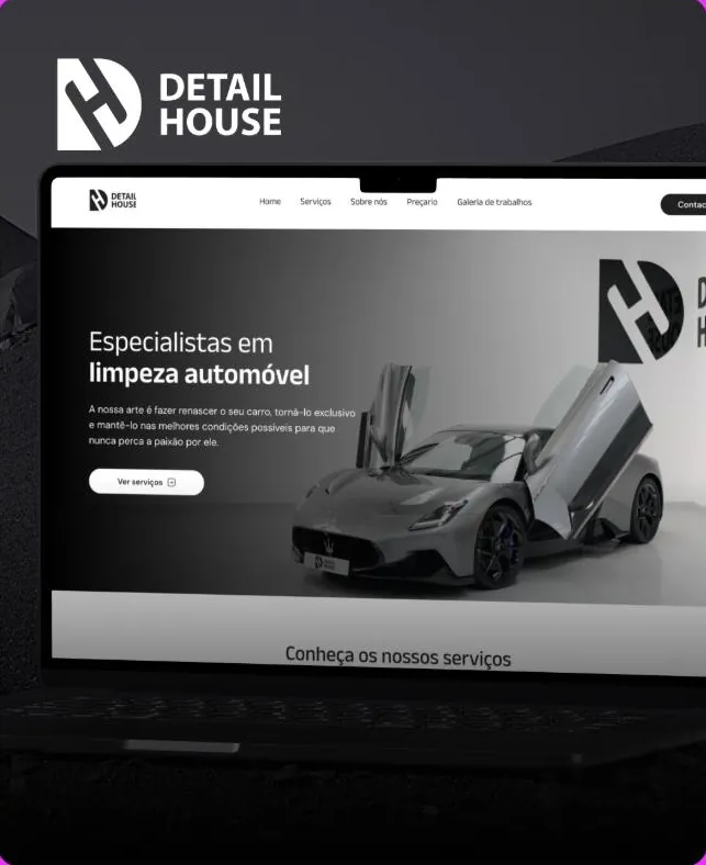 Detail House website