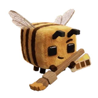 Abelha com pincel