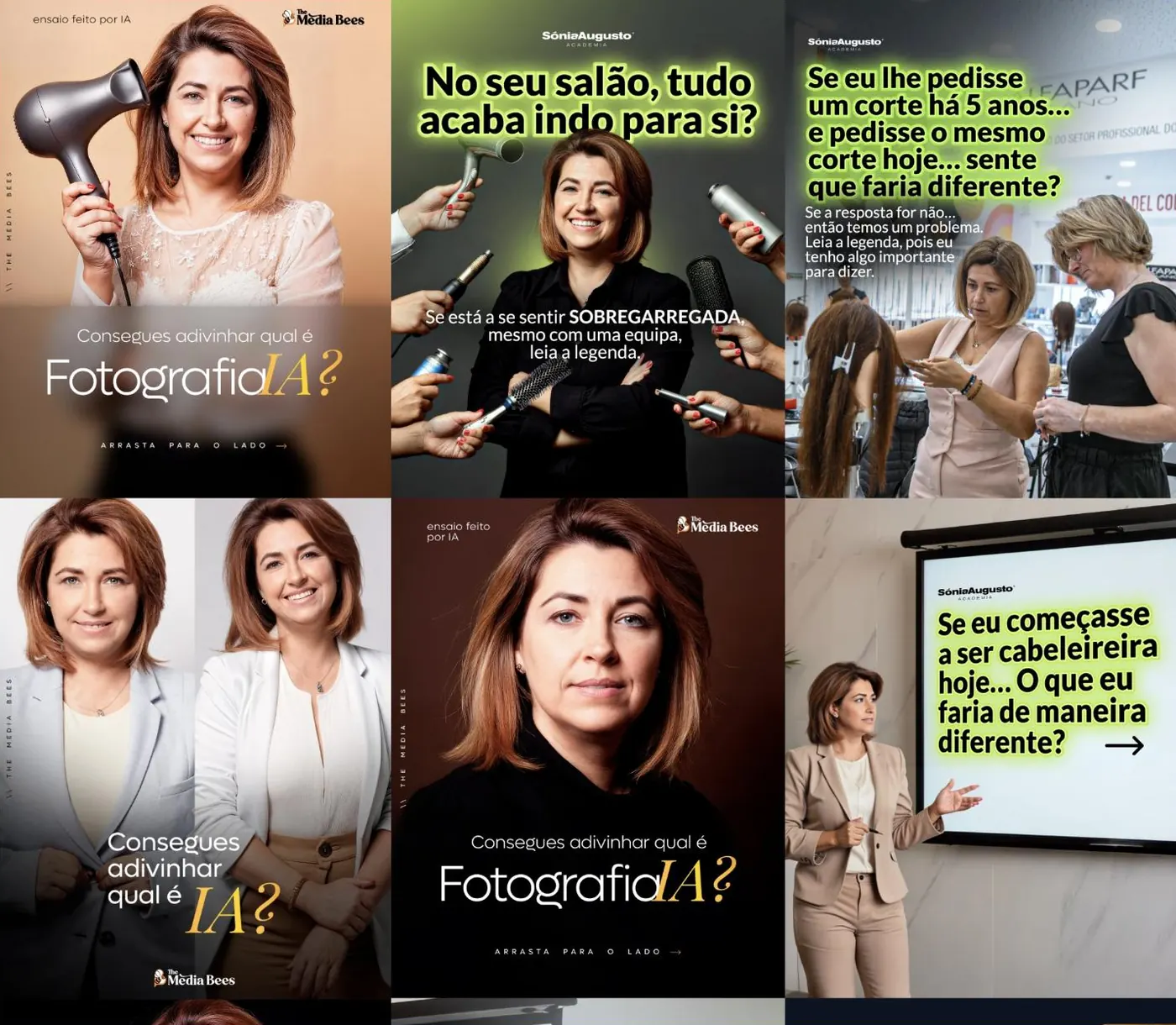Sónia Augusto website on screen