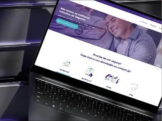 CJ Seguros website