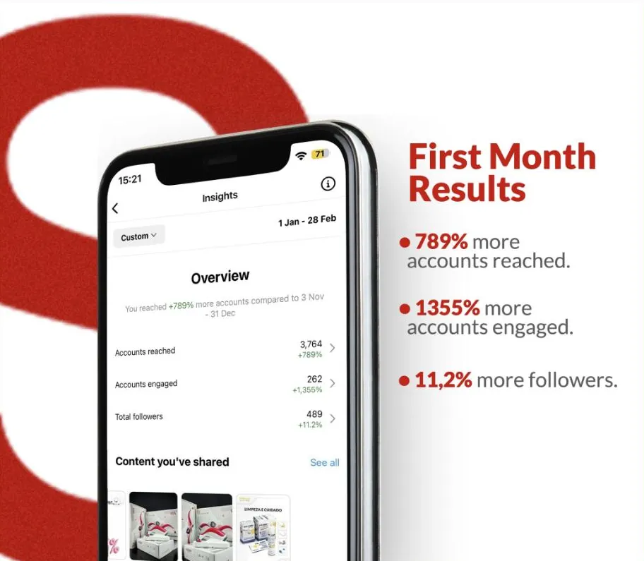 Screens of the Smartee website