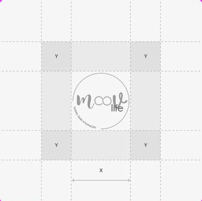 Construction of the Moov Life symbol